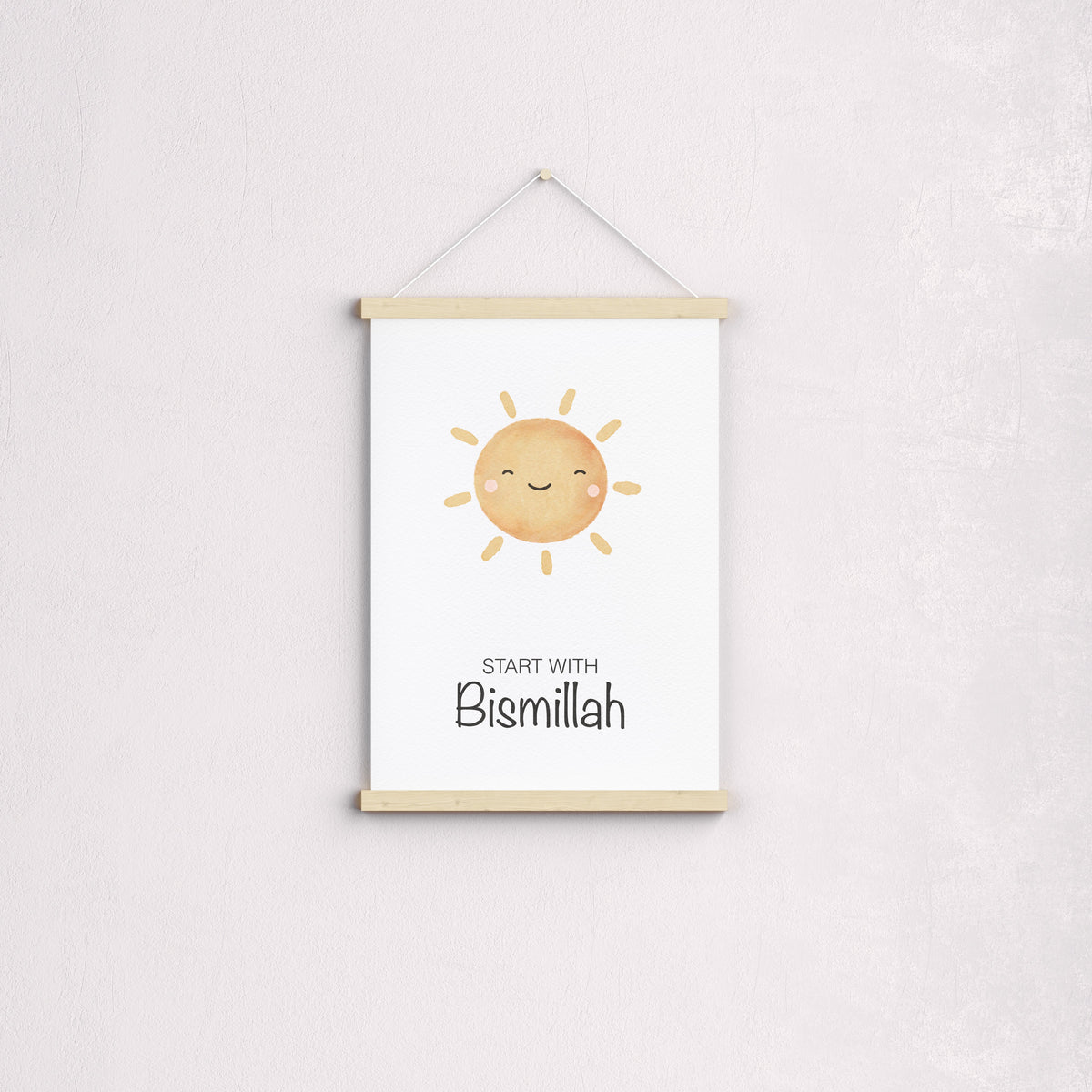 Start with Bismillah