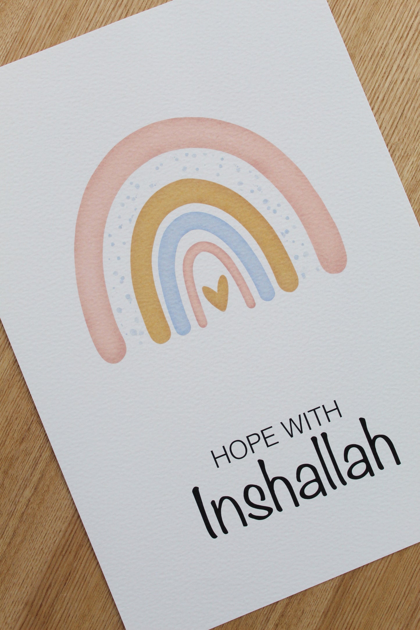Hoffe mit Inshallah