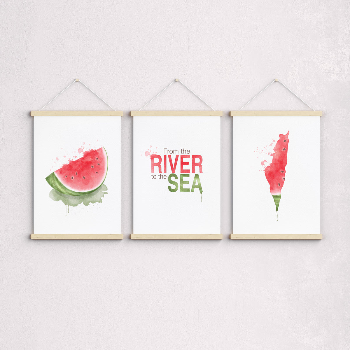 Poster-Bundle "Palästina"