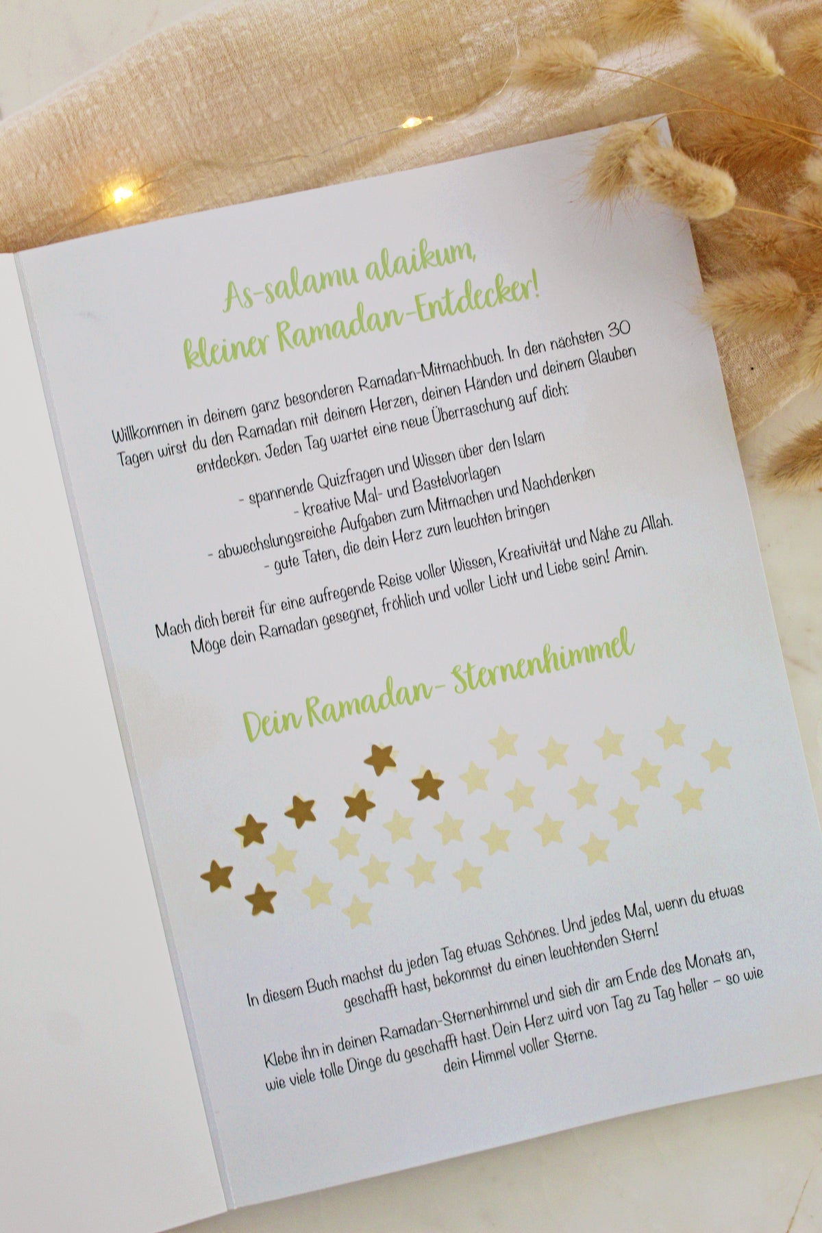 Ramadan-Mitmachbuch "Mit Herz und Hand"