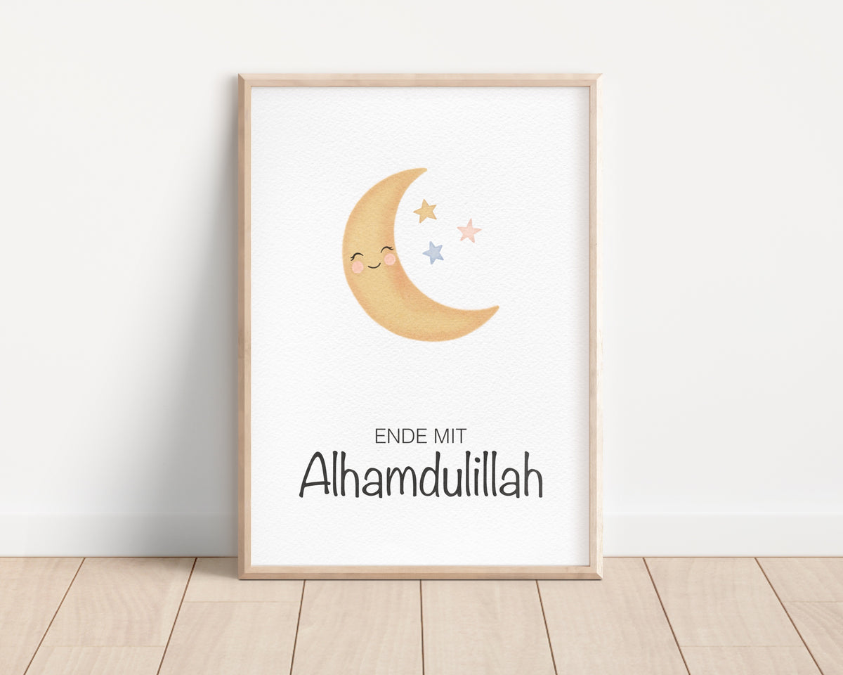 End with Alhamdulillah