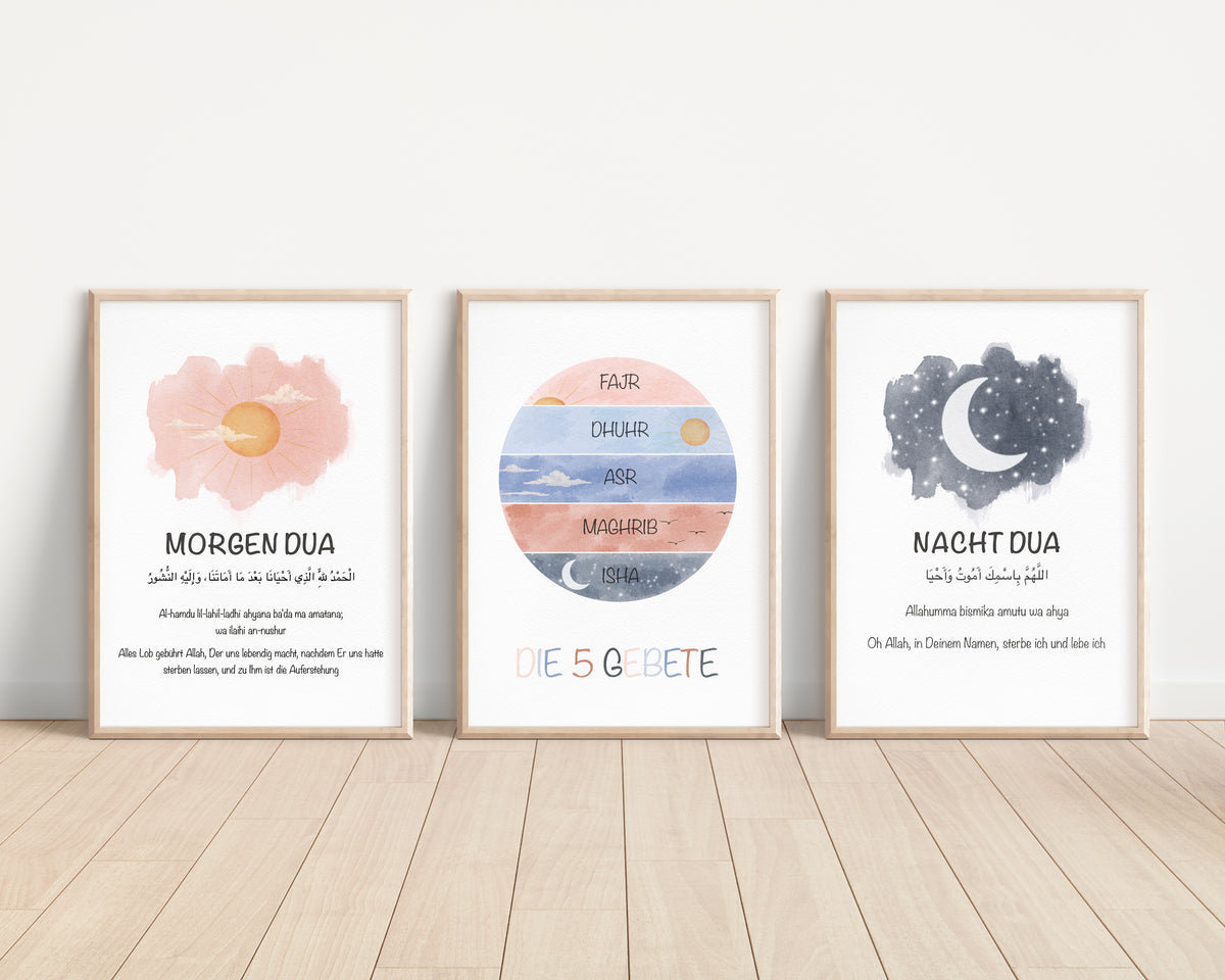 Poster-Bundle "Dua&Gebete"