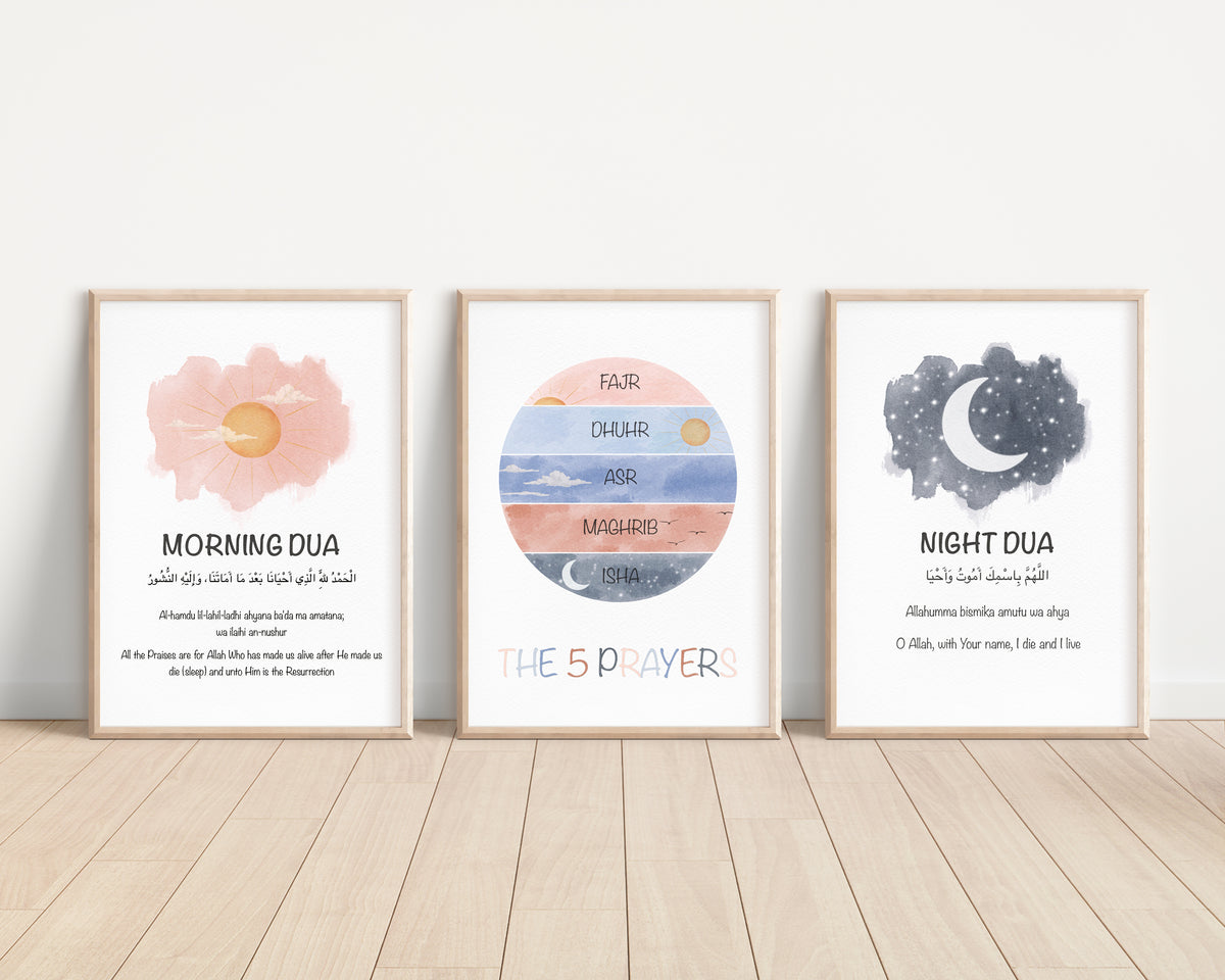 Poster-Bundle "Dua&Gebete"
