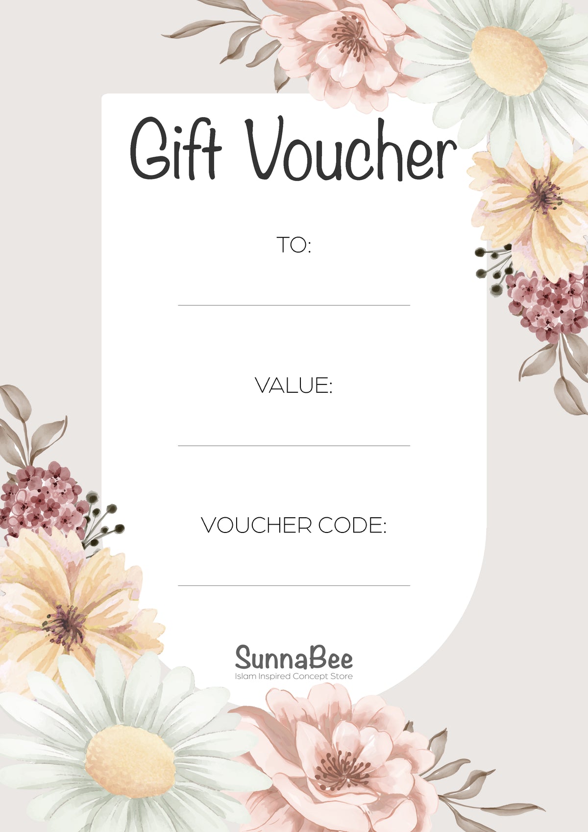 SunnaBee Voucher