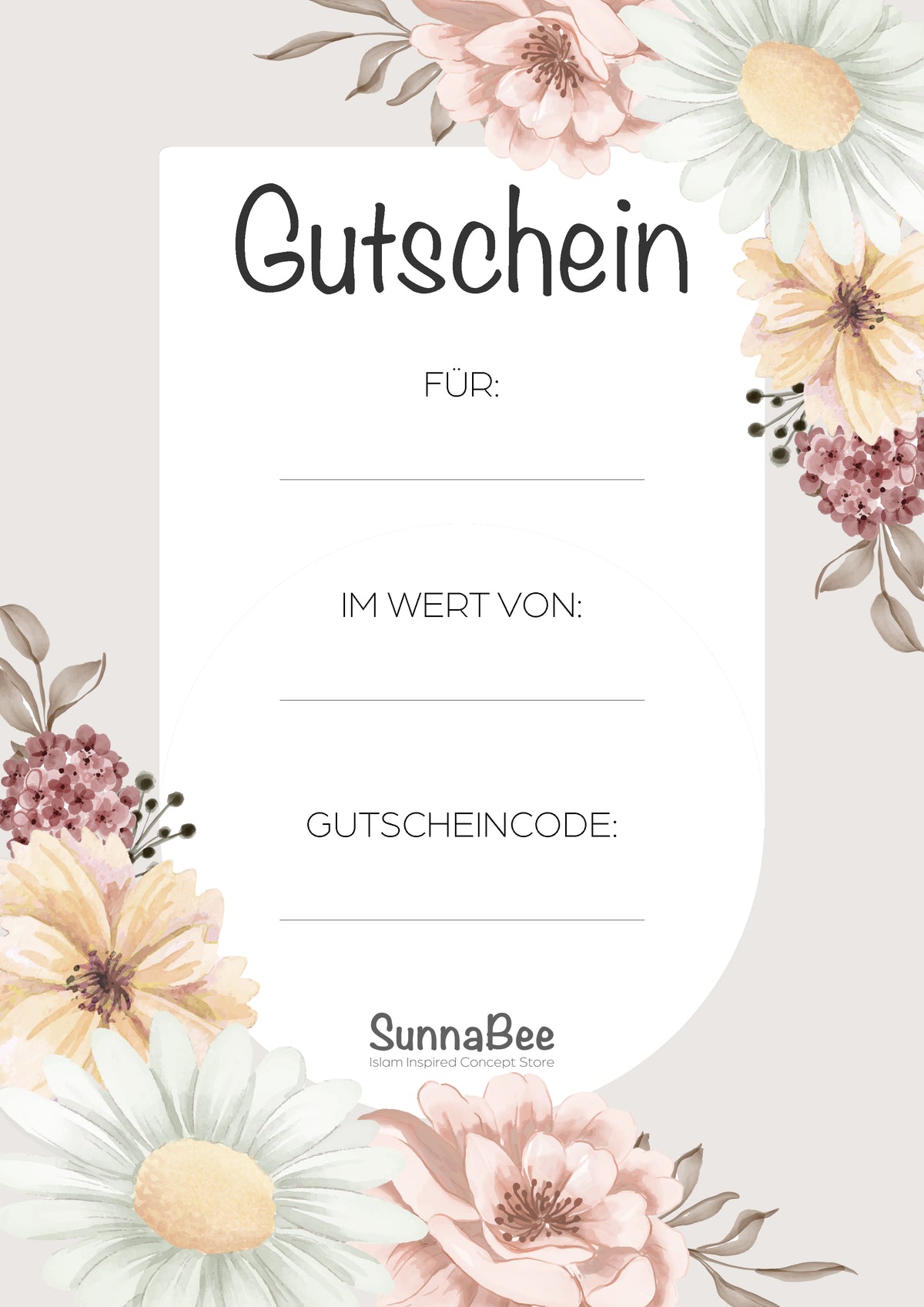SunnaBee Voucher