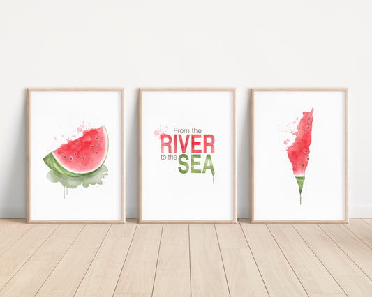 Poster-Bundle "Palästina"